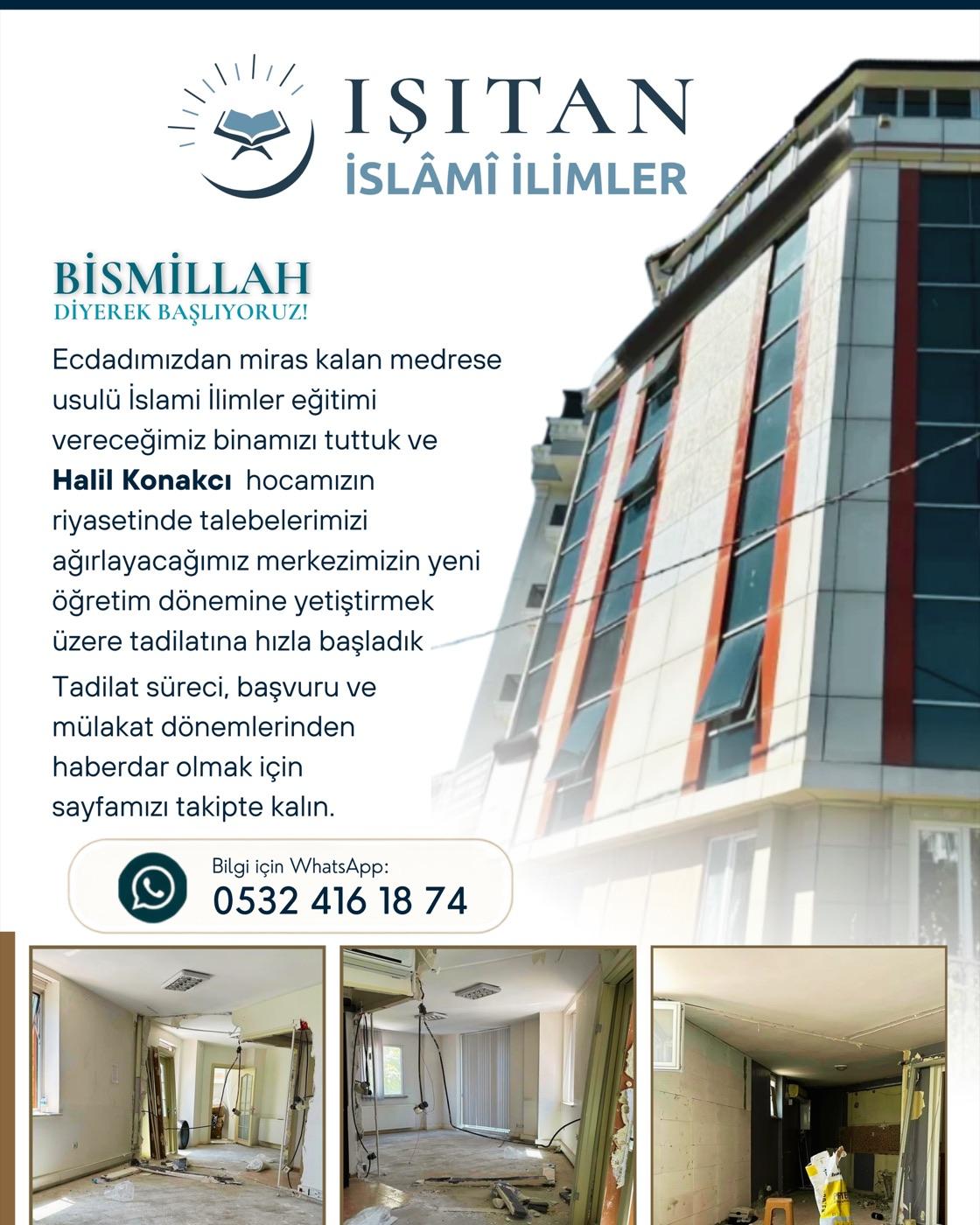 Işıtan İslami İlimler duyurular görseli 4